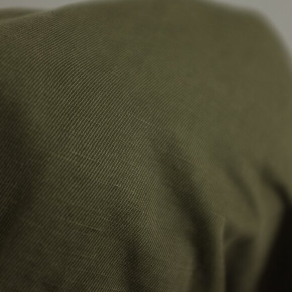 COPY - Massimo Dutti Olive Green Cotton Linen Blend Slim Fit Pants size 40 - Picture 11 of 13